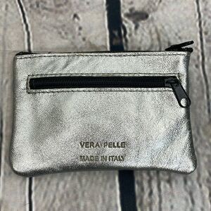 Vera Pelle Silver Coin Purse